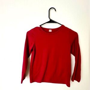 Boy’s Red Long Sleeve Shirt